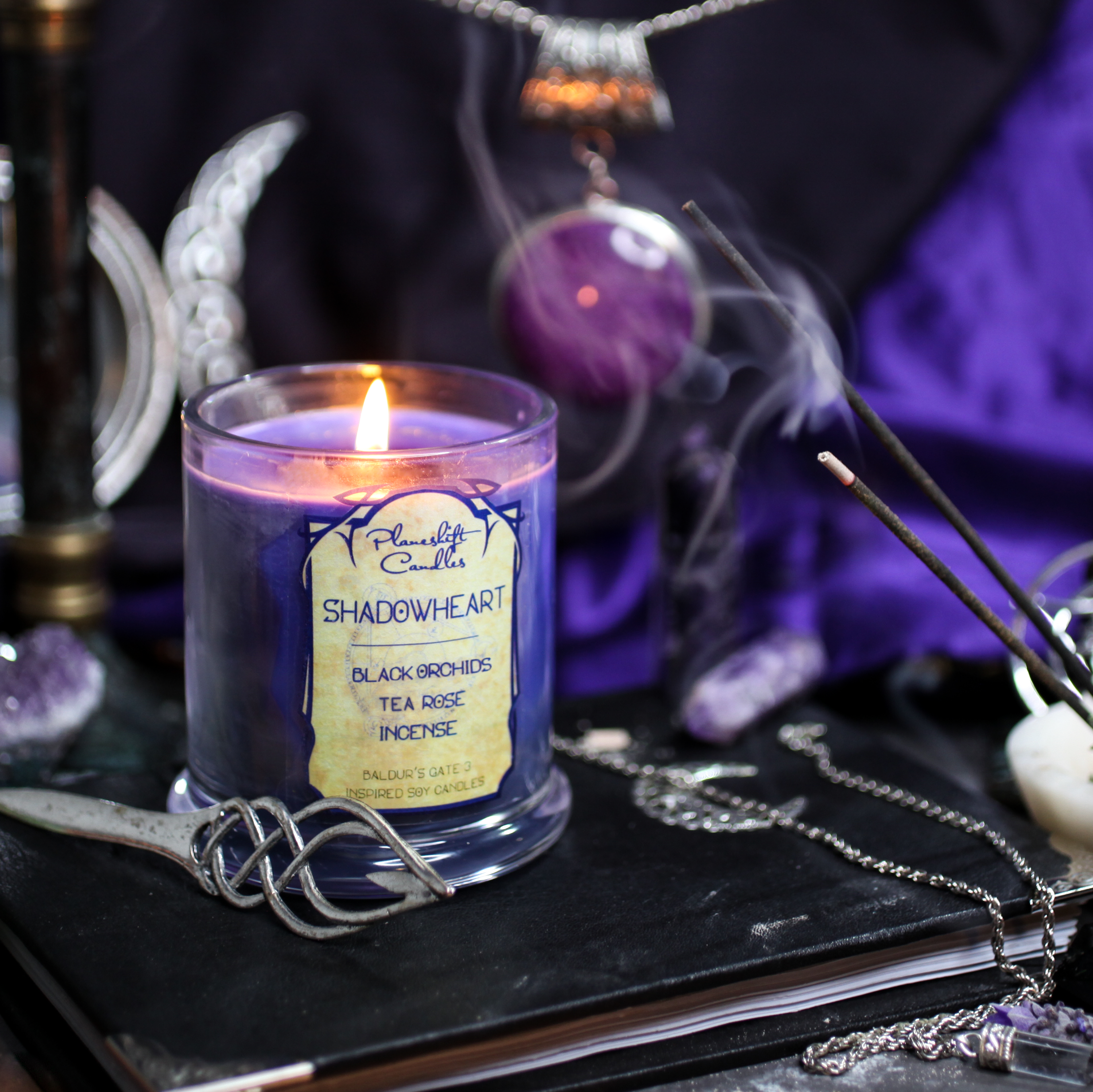 Floating Heart Candle – Buddha And The Bees
